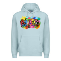 Blue Mist Autism accept understand love Premium Hoodie - FaDigitalArtStudio