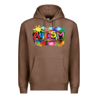 Chestnut Autism accept understand love Premium Hoodie - FaDigitalArtStudio
