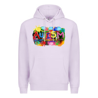 Lilac Autism accept understand love Premium Hoodie - FaDigitalArtStudio