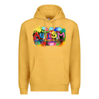 Mustard Autism accept understand love Premium Hoodie - FaDigitalArtStudio