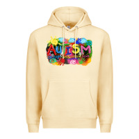 Pina Colada Autism accept understand love Premium Hoodie - FaDigitalArtStudio