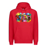 Red Autism accept understand love Premium Hoodie - FaDigitalArtStudio