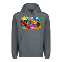 Rock Autism accept understand love Premium Hoodie - FaDigitalArtStudio