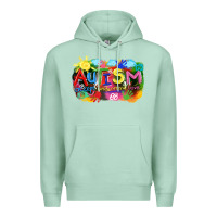 Seafoam Autism accept understand love Premium Hoodie - FaDigitalArtStudio