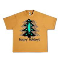 Peanut Butter Happy Holidays Tree Urban Heavy Tee - Bettercallsaul