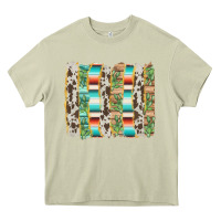 Mossy western brushstroke Heavy Core Tee - AdoDesignShop