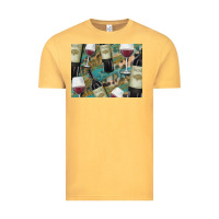Vintage Mustard California Wine with Leopard Background Vintage Tee - Bettercallsaul