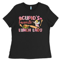 Cupid's Favorite Lunch Lady Ladies Tee | Teevron