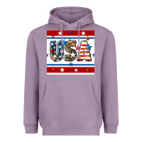 Lavender 4th of july usa seamless pattern Heavyweight Hoodie - BundleAndBundleShop