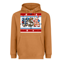 Meerkat 4th of july usa seamless pattern Heavyweight Hoodie - BundleAndBundleShop