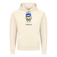 Vintage Artic Blue Glitter Rainbow Mom Skull Vintage Hoodie - Bettercallsaul