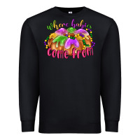 Black where babies come from Premium Sweatshirt - LillyAllenDesigns