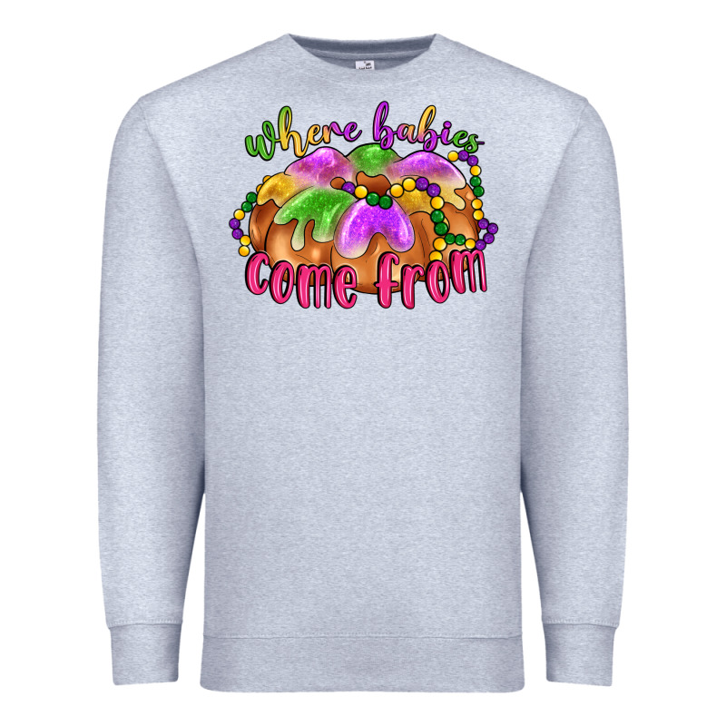 Where Babies Come From Premium Sweatshirt by LillyAllenDesigns | Teevron