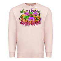 Pale Pink where babies come from Premium Sweatshirt - LillyAllenDesigns