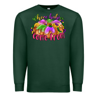 Sports Green where babies come from Premium Sweatshirt - LillyAllenDesigns