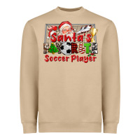 Mushroom santas favorite soccer player Heavyweight Sweatshirt - CowGirlArtShop