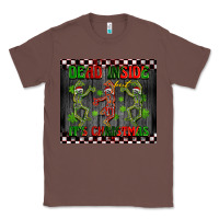 Chestnut dead inside but it's Christmas dancing skeletons Classic Tee - BarkalooDesign