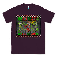Plum dead inside but it's Christmas dancing skeletons Classic Tee - BarkalooDesign