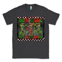Smoke dead inside but it's Christmas dancing skeletons Classic Tee - BarkalooDesign