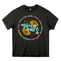 Asphalt you are inspiration Heavy Core Tee - MaliasSmallBusiness