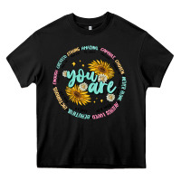 Black you are inspiration Heavy Core Tee - MaliasSmallBusiness