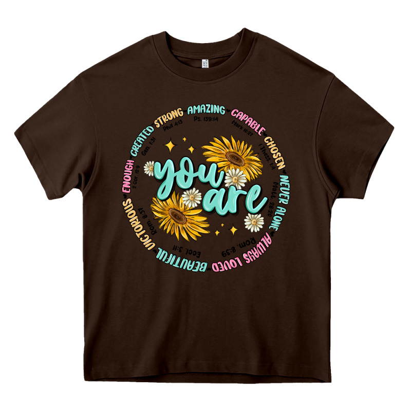 You Are Inspiration Heavy Core Tee by MaliasSmallBusiness | Teevron