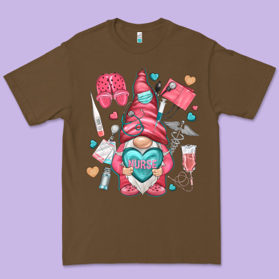 Nurse With Heart Premium Tee Designed By Nancycooperartshop