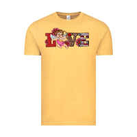 Valentine's Day Cupid Sunflowers Love Vintage Tee | Teevron