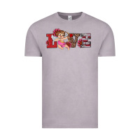 Vintage Zinc valentine's day cupid sunflowers love Vintage Tee - RanaPortraitStore