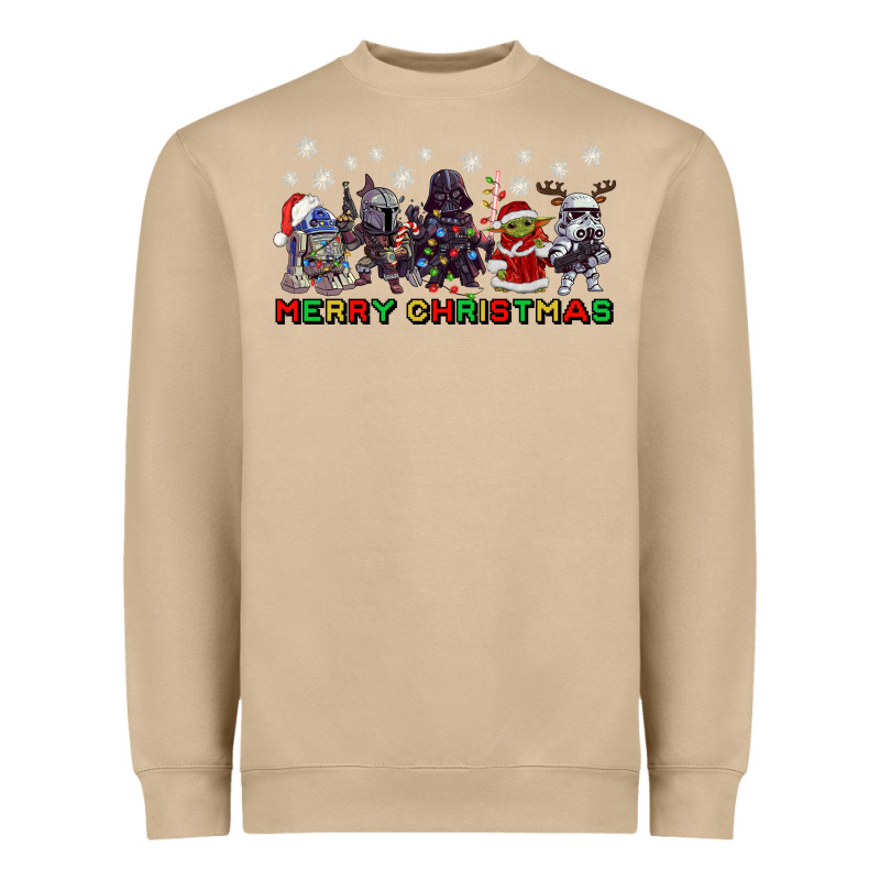 Merry Christmas Gnomies Heavyweight Sweatshirt by CowGirlArtShop | Teevron