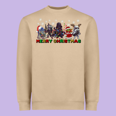 Merry Christmas Gnomies Heavyweight Sweatshirt Designed By Cowgirlartshop