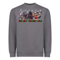 Storm merry christmas gnomies Heavyweight Sweatshirt - CowGirlArtShop