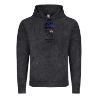 Vintage Black American Stars, American Flag Patterned Mom Skull Vintage Hoodie - Bettercallsaul