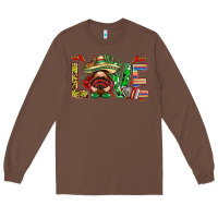 Chestnut Mexico love with gnome Long Sleeve Tee - NancyCooperArtShop