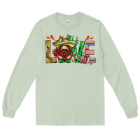 Matcha Mexico love with gnome Long Sleeve Tee - NancyCooperArtShop