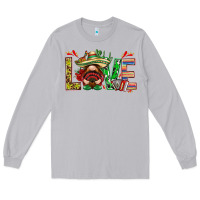 Moon Dust Mexico love with gnome Long Sleeve Tee - NancyCooperArtShop