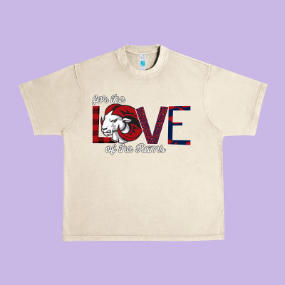For The Love Of The Rams Urban Heavy Tee Designed By Bettercallsaul