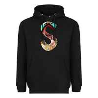 Black farm life alphabet lowercase letters s Heavyweight Hoodie - BundleAndBundleShop