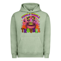 Pigment Oil Green hubble bubble trouble Urban Hoodie - Artiststas