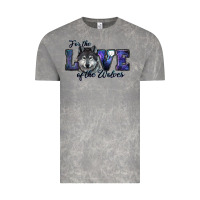 Cloud Rock For The Love Of The Wolves Vintage Tee - RanaPortraitStore