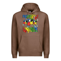 Chestnut Perfectly unique Autism Awareness Day Premium Hoodie - FaDigitalArtStudio