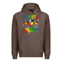 Coffee Perfectly unique Autism Awareness Day Premium Hoodie - FaDigitalArtStudio