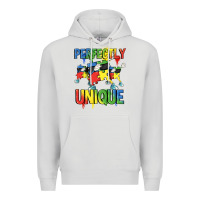 Dove Grey Perfectly unique Autism Awareness Day Premium Hoodie - FaDigitalArtStudio