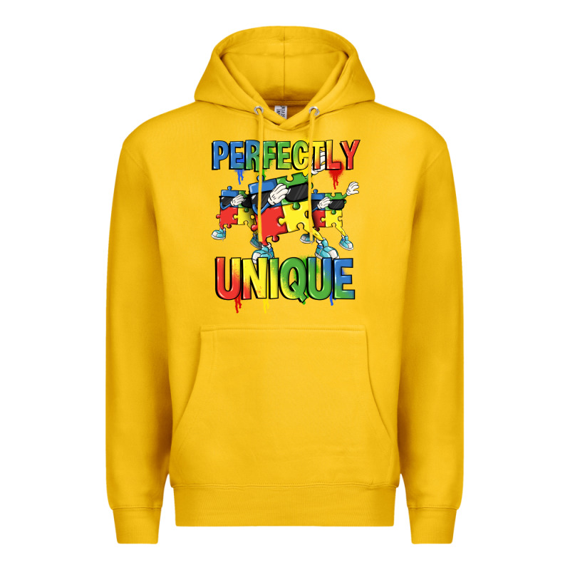 Perfectly Unique Autism Awareness Day Premium Hoodie by FaDigitalArtStudio | Teevron