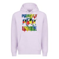 Lilac Perfectly unique Autism Awareness Day Premium Hoodie - FaDigitalArtStudio