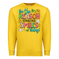 Lemon be the reason someone smiles today Premium Sweatshirt - LillyAllenDesigns