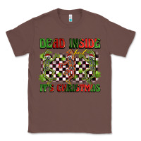 Chestnut dead inside but it's christmas dancing skeletons Classic Tee - BarkalooDesign