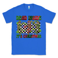 True Royal dead inside but it's christmas dancing skeletons Classic Tee - BarkalooDesign
