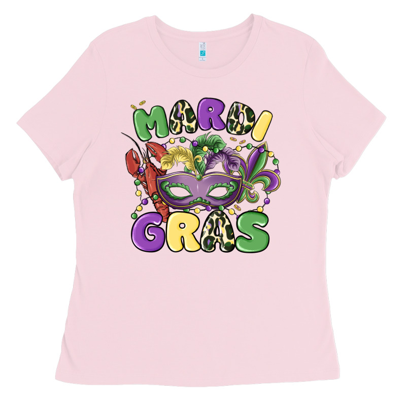 Mardi Gras Ladies Tee by MaliasSmallBusiness | Teevron