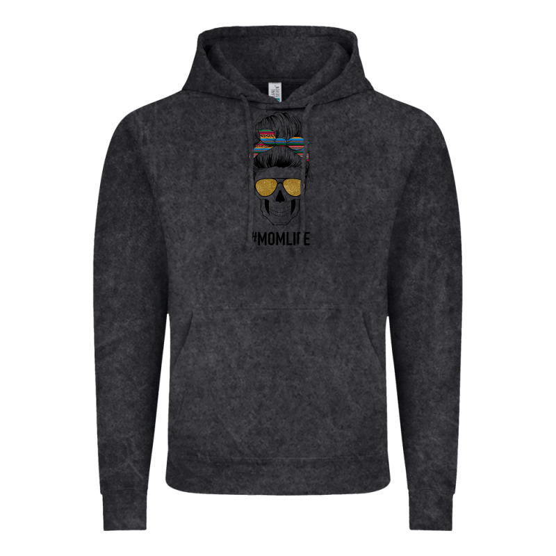 Western Glitter Aztec Patterned Mom Skull Vintage Hoodie by Bettercallsaul | Teevron